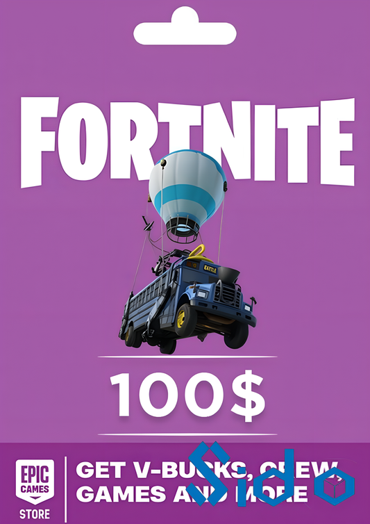 (EPIC GAMES) Fortnite Gift Card 100 USD Key USD-CURRENCY