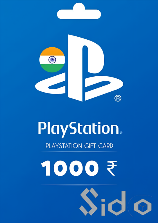 PlayStation Network Card 1000 INR (IN) PSN Key INDIA