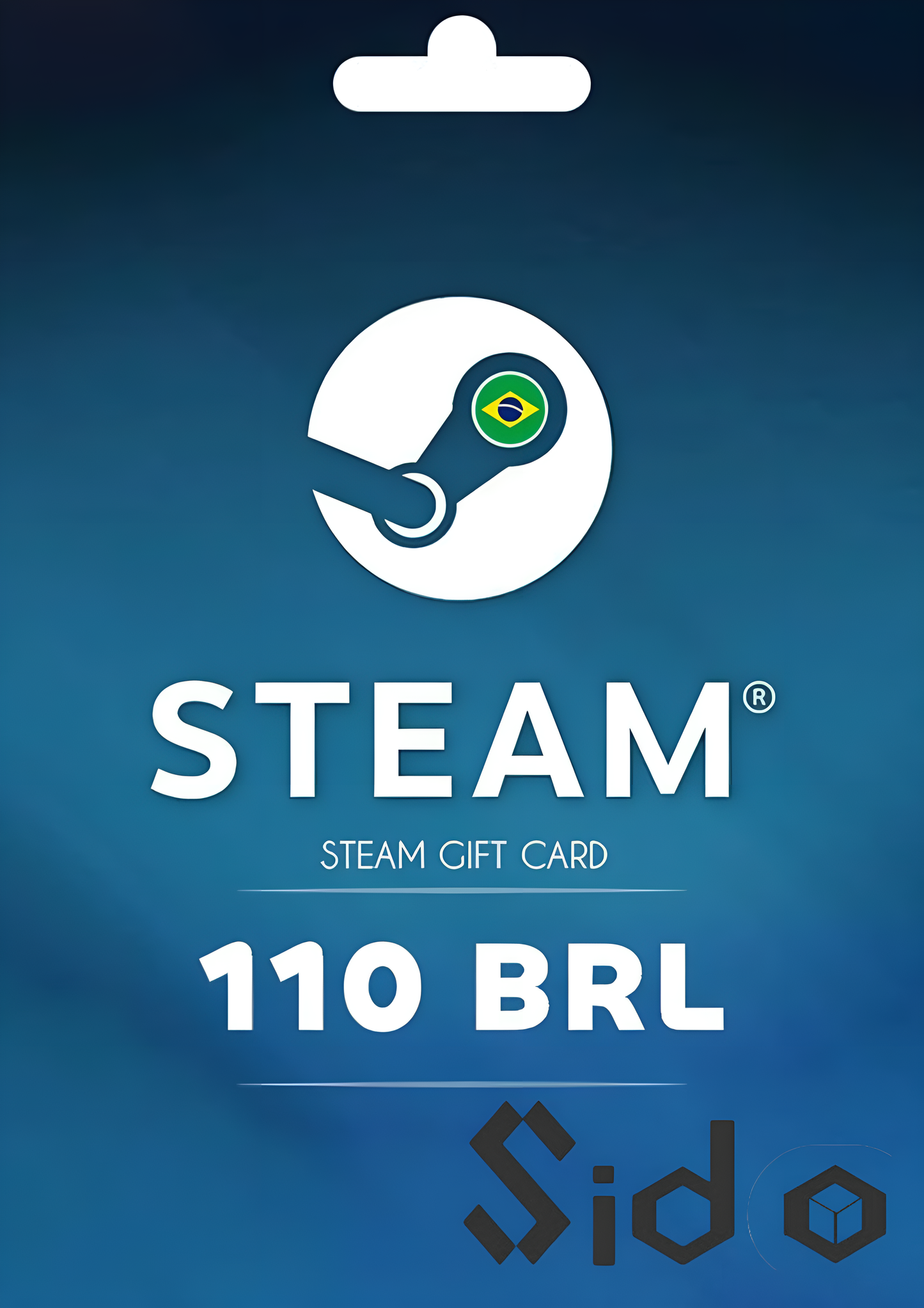 Steam Wallet Gift Card 110 BRL Steam Key Brazil