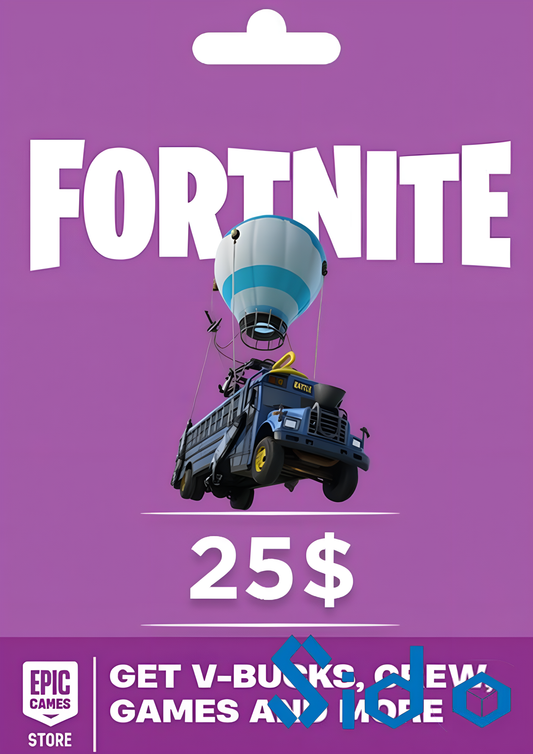 (EPIC GAMES) Fortnite Gift Card 25 USD Key USD-CURRENCY
