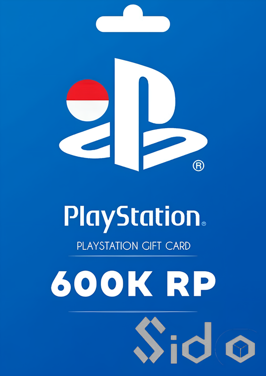 PlayStation Network Card 600,000 IDR (ID) PSN Key INDONESIA