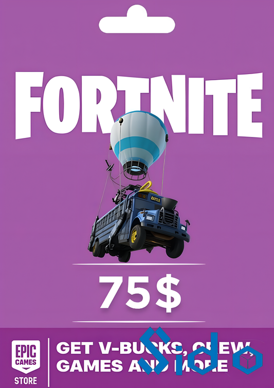 (EPIC GAMES) Fortnite Gift Card 75 USD Key USD-CURRENCY
