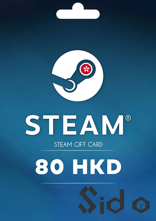 Steam Wallet Gift Card 80 HKD Steam Key HONG KONG