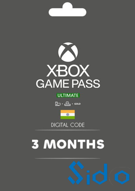 Xbox Game Pass Ultimate – 3 Month Subscription Key INDIA