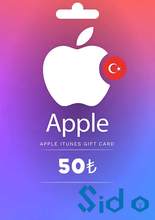 APPLE ITUNES GIFT CARD 50 TRY ITUNES KEY TURKEY