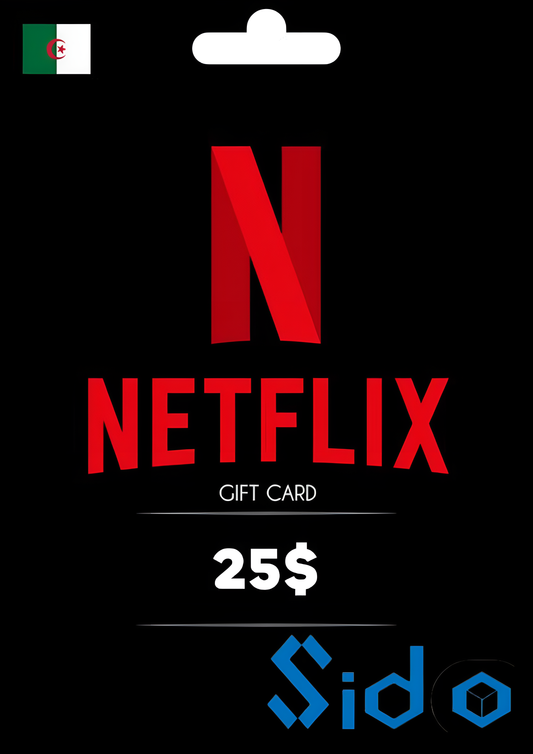 Netflix DZ 25$ - Key Algeria