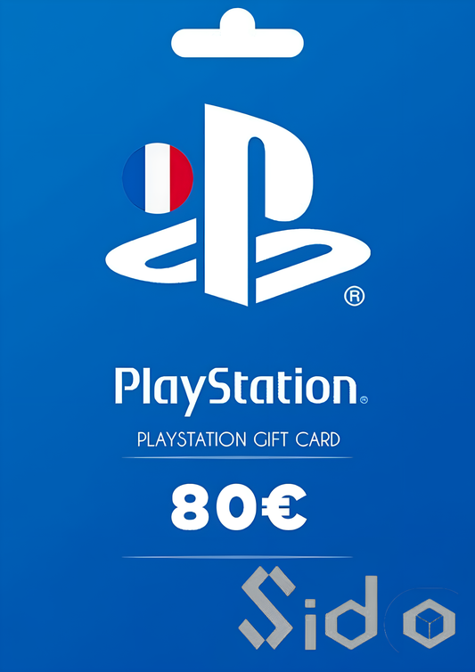 PlayStation Network Card 80 EUR (FR) PSN Key FRANCE