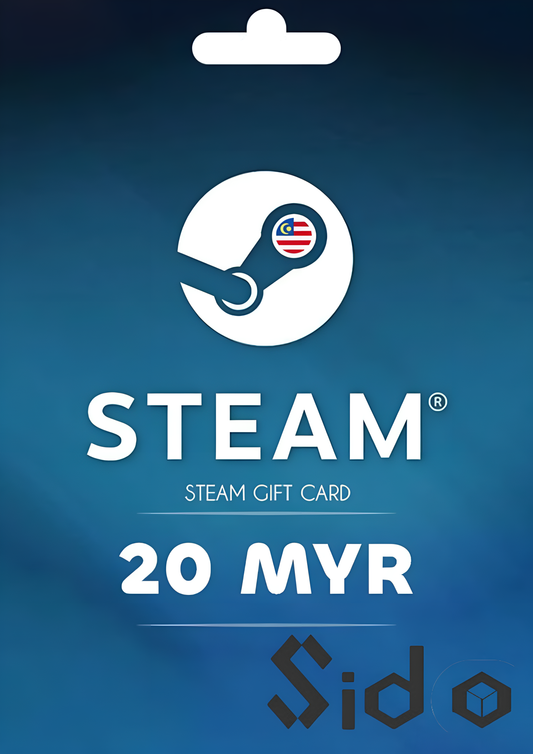 Steam Wallet Gift Card 20 MYR Steam Key MALAYSIA
