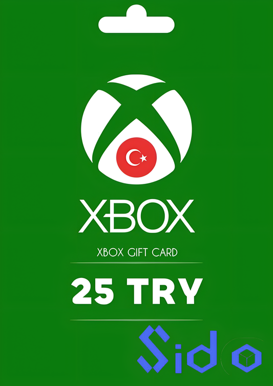 Xbox Live Gift Card 25 TRY Xbox Live Key TURKEY