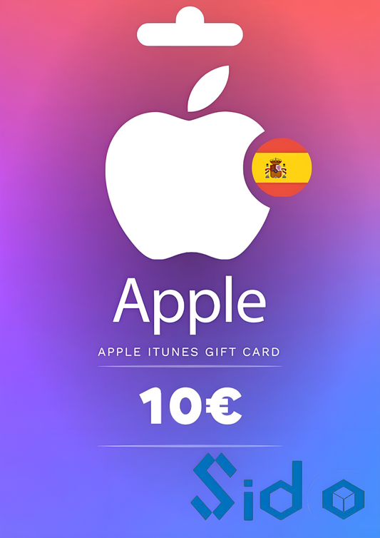 APPLE ITUNES GIFT CARD 10 EUR ITUNES KEY SPAIN