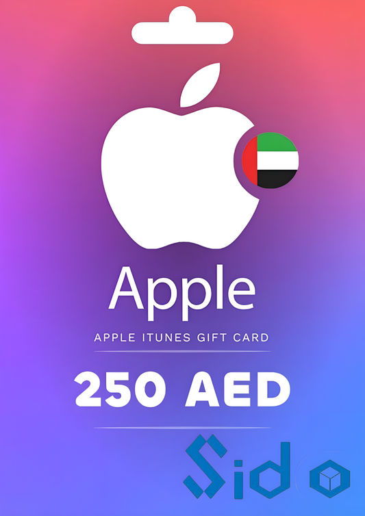 APPLE ITUNES GIFT CARD 250 AED ITUNES KEY UNITED ARAB EMIRATES