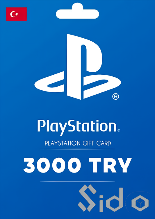 PlayStation Network Card 3000 TRY (TR) PSN Key TURKEY