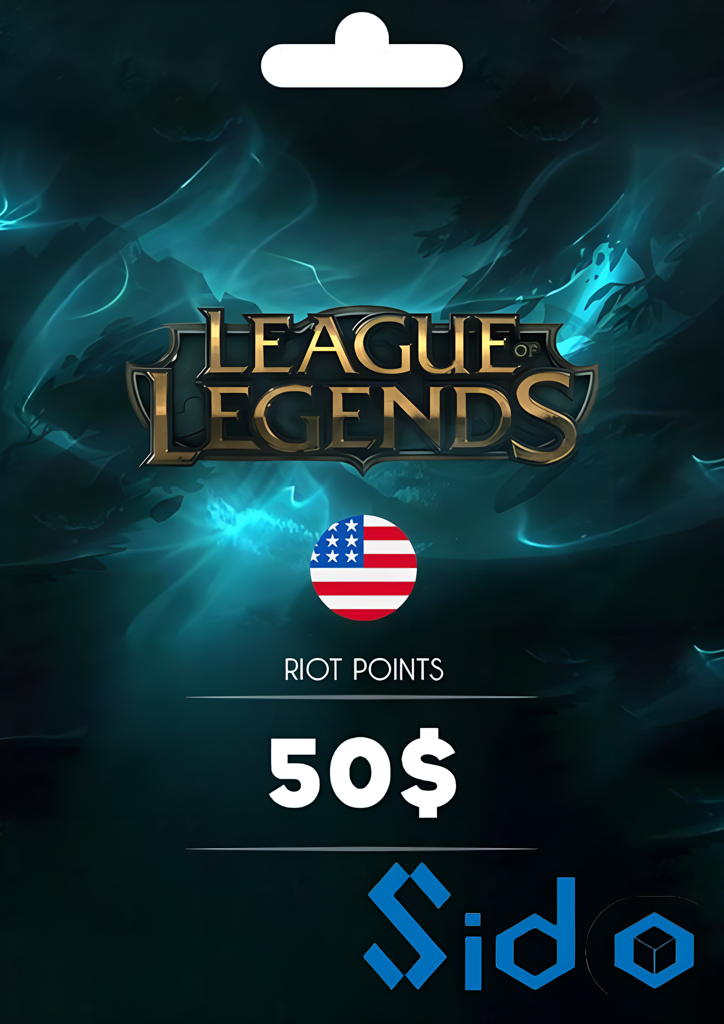 League of Legends Gift Card 50$ - Riot Key - UNITED STATES Server Only