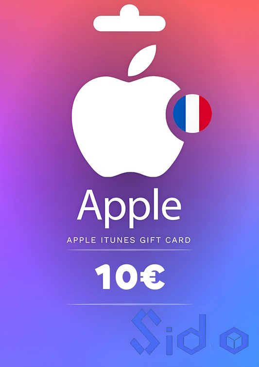 APPLE ITUNES GIFT CARD 10 EUR ITUNES KEY FRANCE