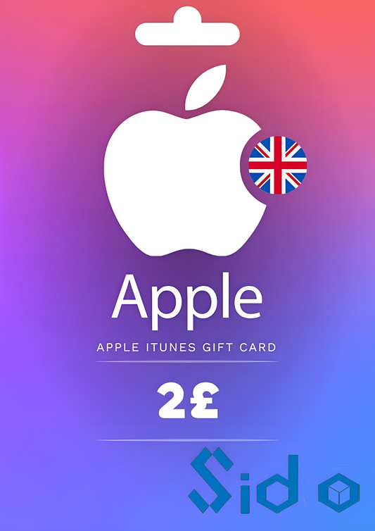 APPLE ITUNES GIFT CARD 2 GBP ITUNES KEY UNITED KINGDOM