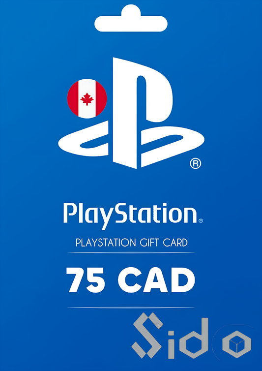 PlayStation Network Card 75 CAD PSN Key CANADA