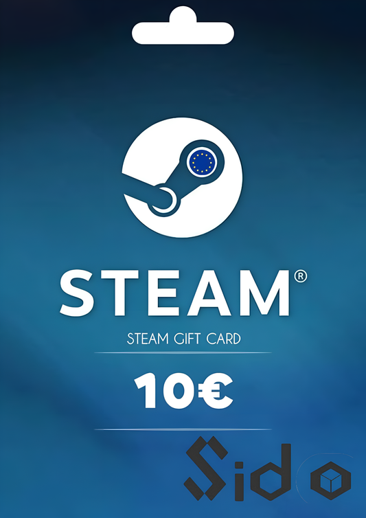 Steam Wallet Gift Card 10 EUR Steam Key EUROPE