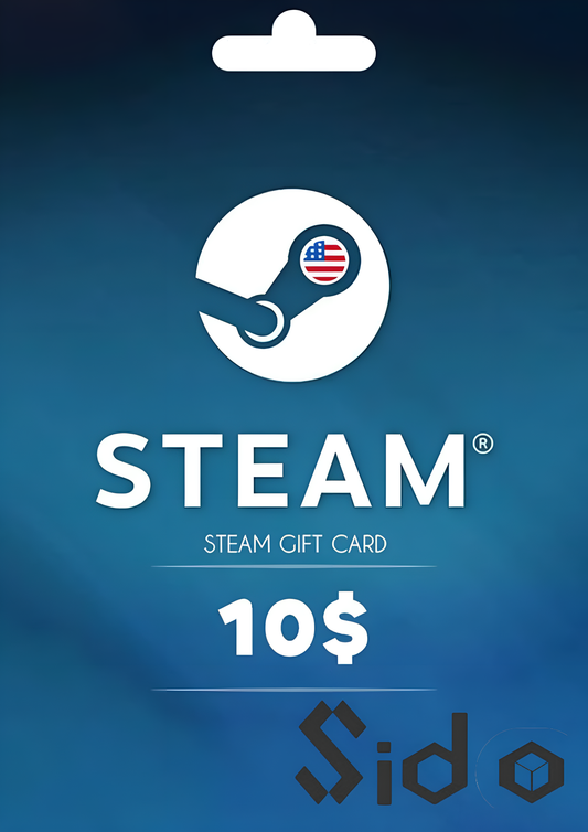 Steam Wallet Gift Card 10 USD Steam Key USD CURRENCY ONLY