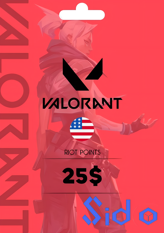 Valorant Gift Card 25 USD - USA