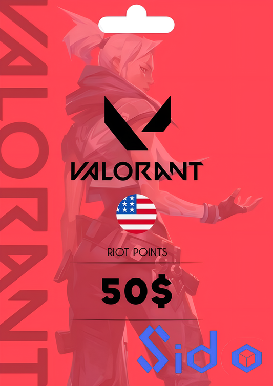 Valorant Gift Card 50 USD - USA